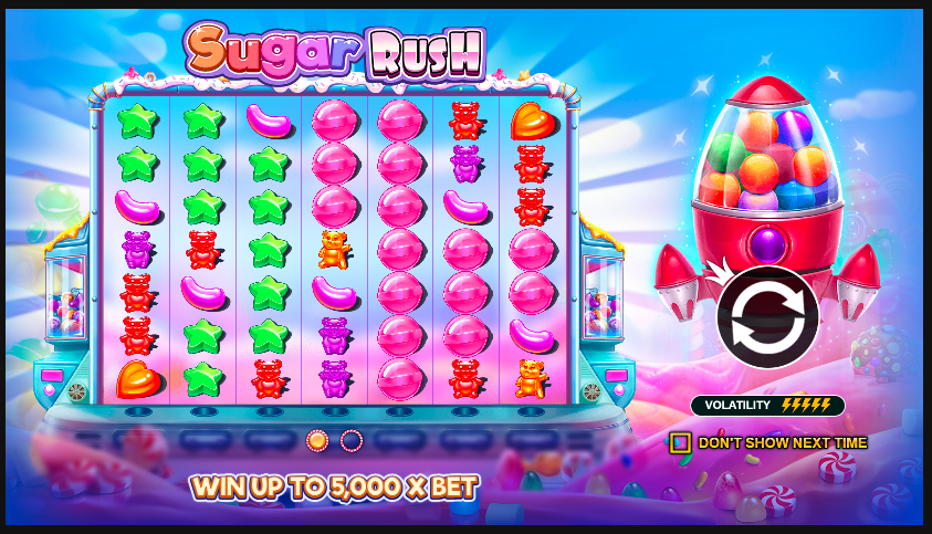 sugar rush slot game